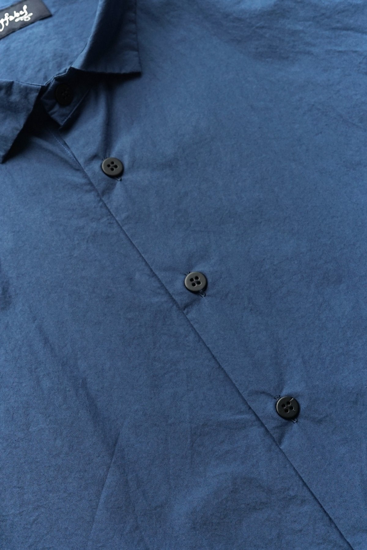 Bergfabel - LONG FARMER SHIRT - BLUE