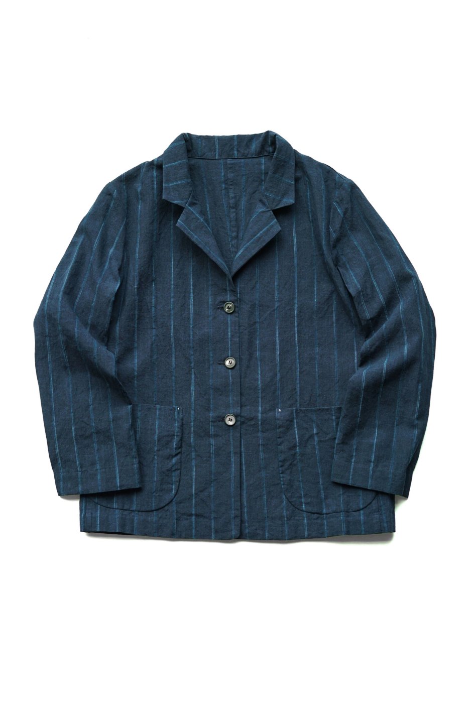 Bergfabel - WALKING JACKET - NAVY STRIPE