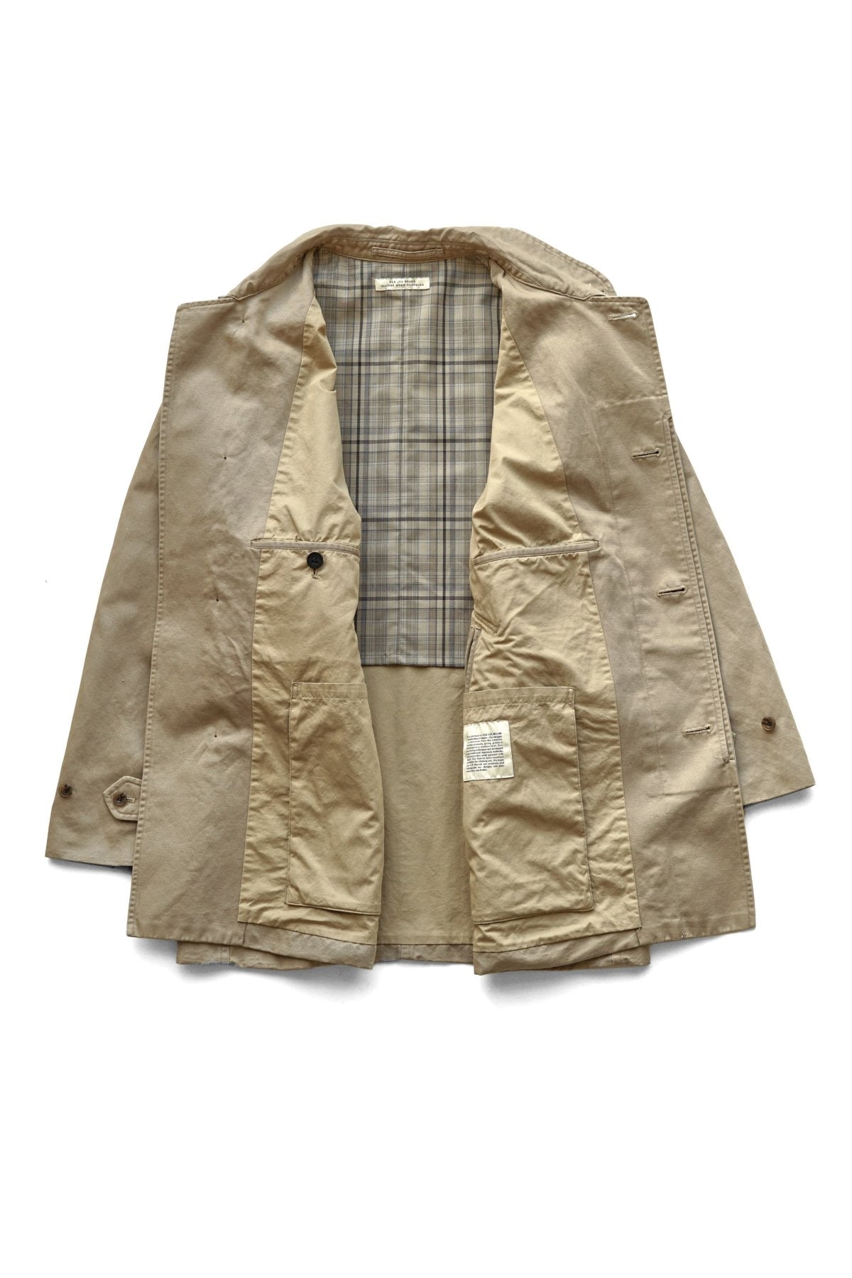 OLD JOE - FLY FRONT DUSTER JACKET - DUNE