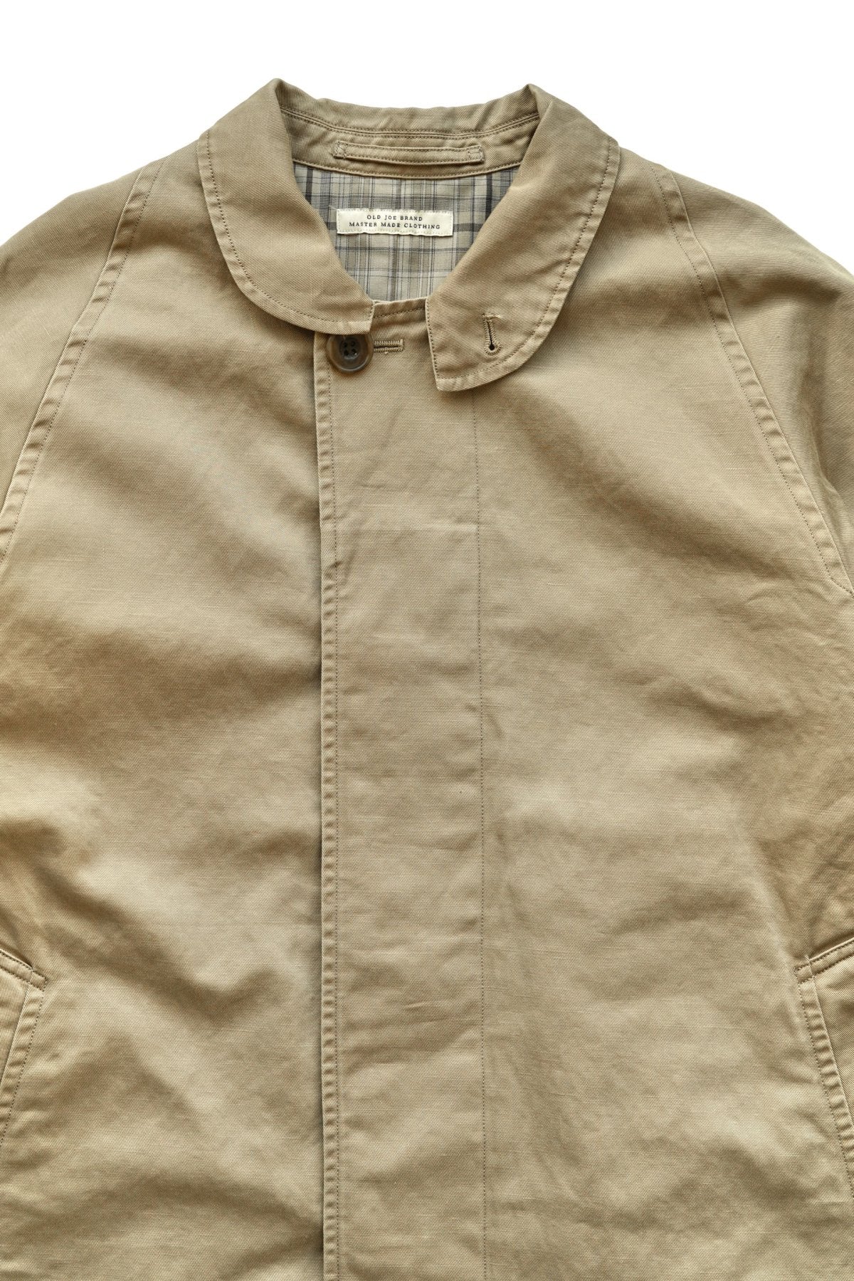 OLD JOE - FLY FRONT DUSTER JACKET - DUNE