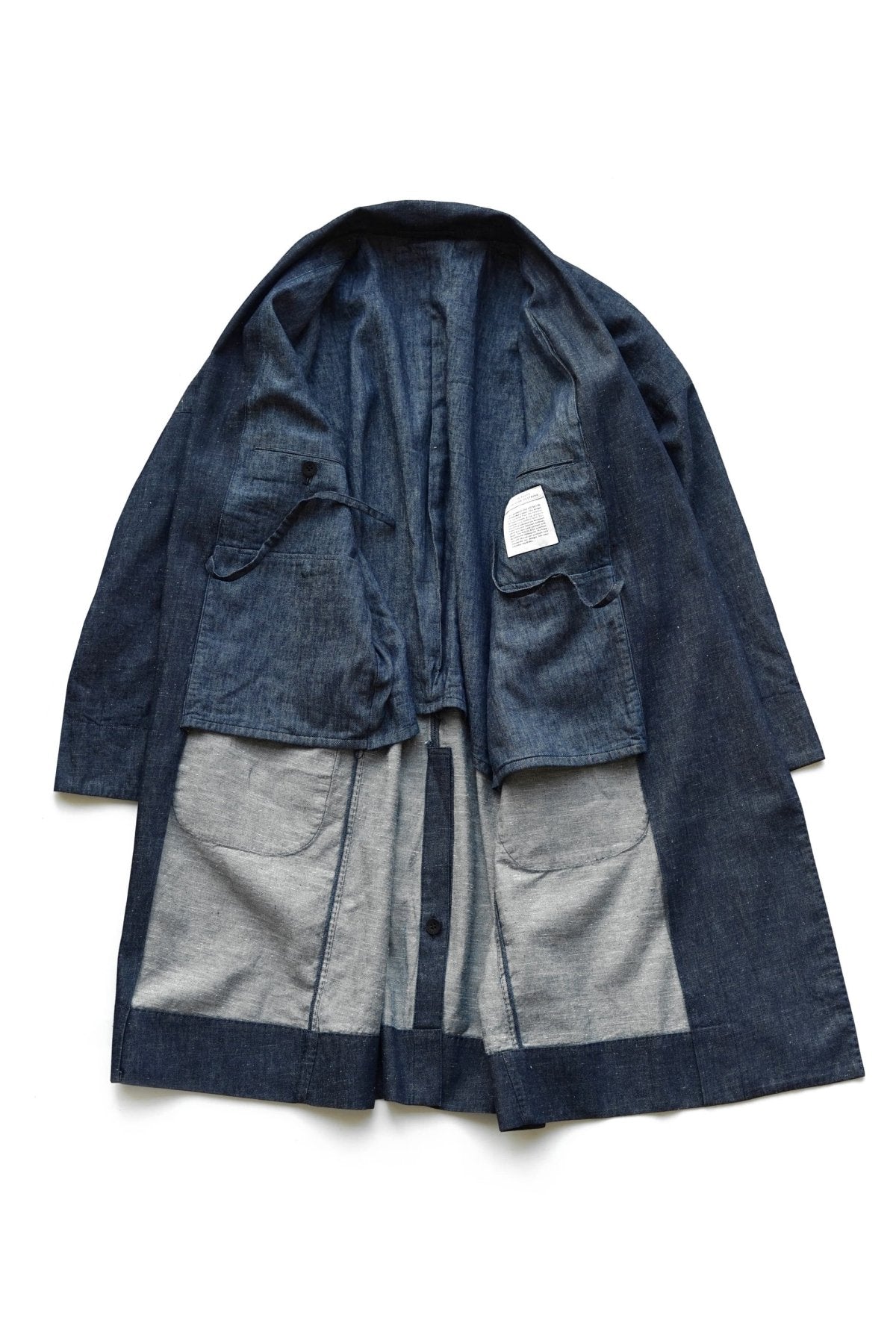 OLD JOE - ORIENTAL HOUSE COAT - INDIGO