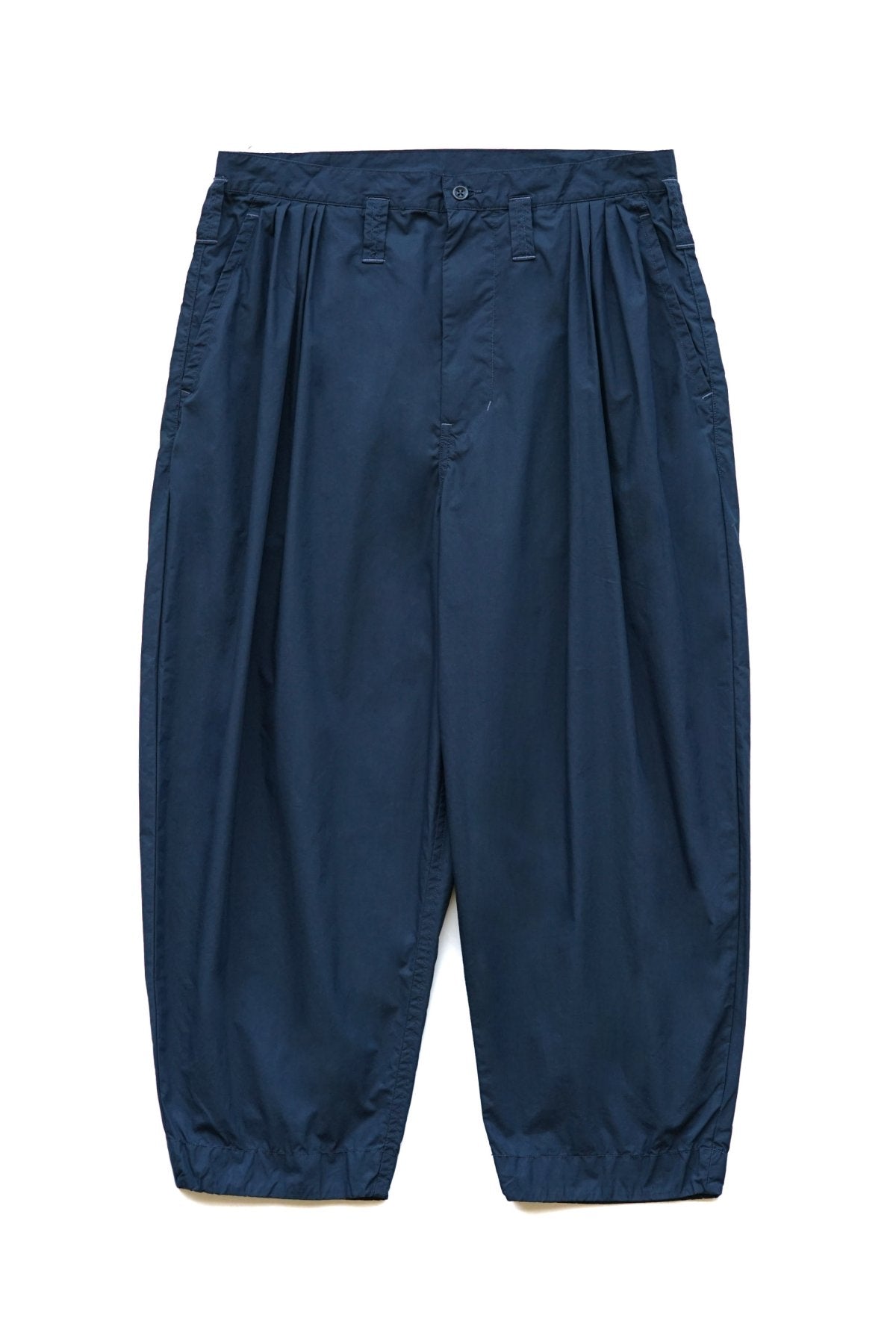 Porter Classic - POPLIN BEBOP PANTS - NAVY