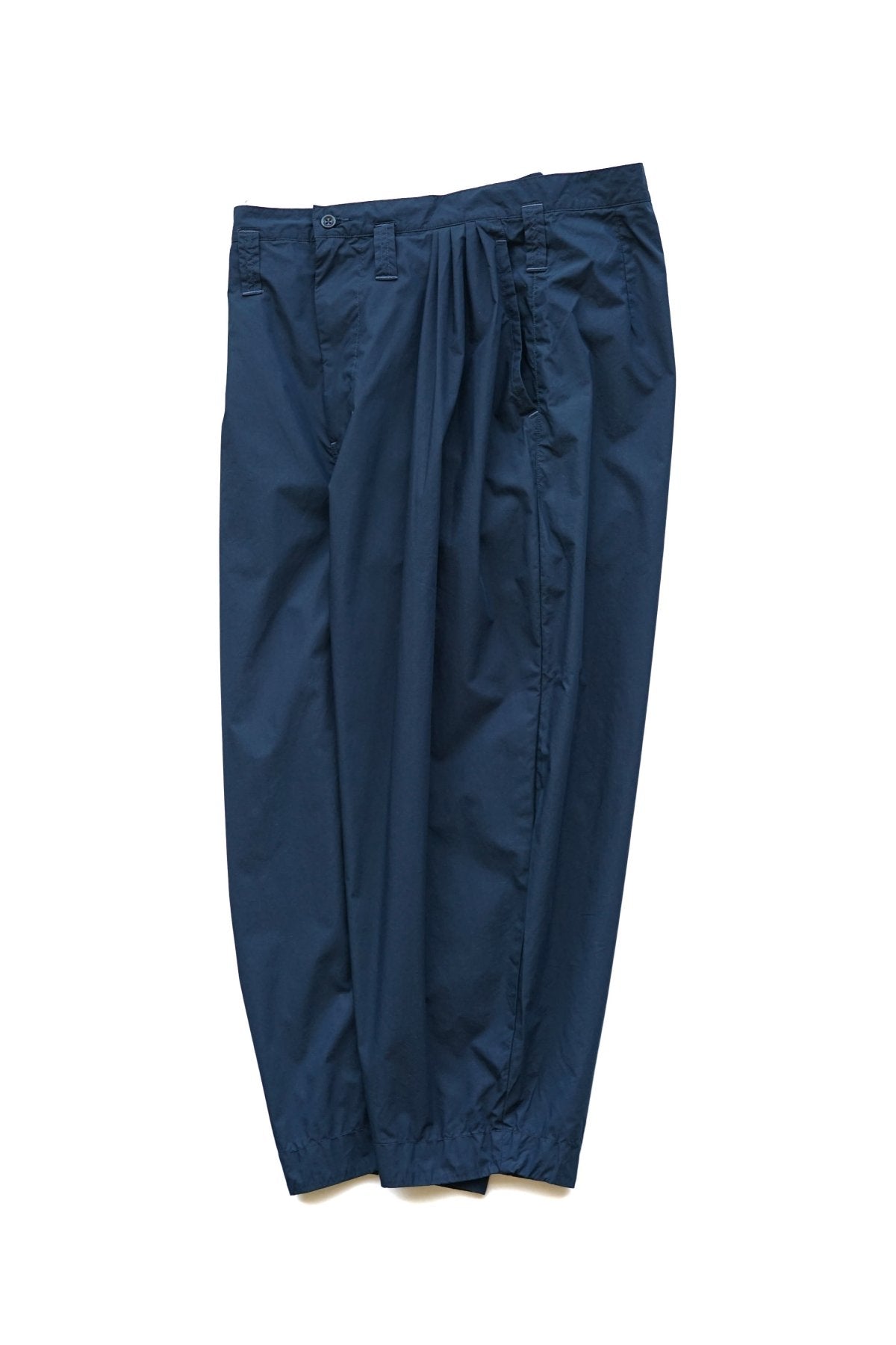 Porter Classic - POPLIN BEBOP PANTS - NAVY