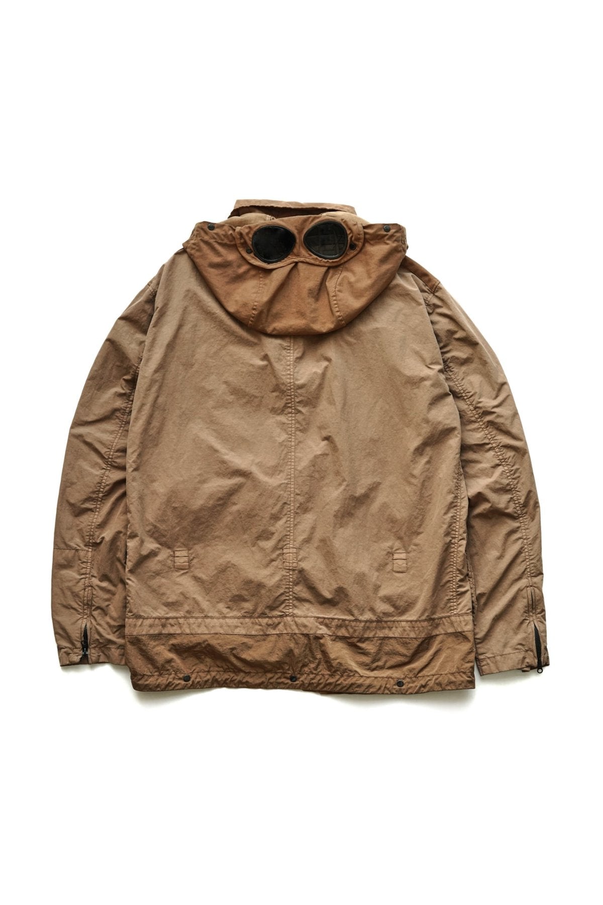 C.P. COMPANY - FLATT NYLON LA MILLE JACKET - FRIAR BROWN