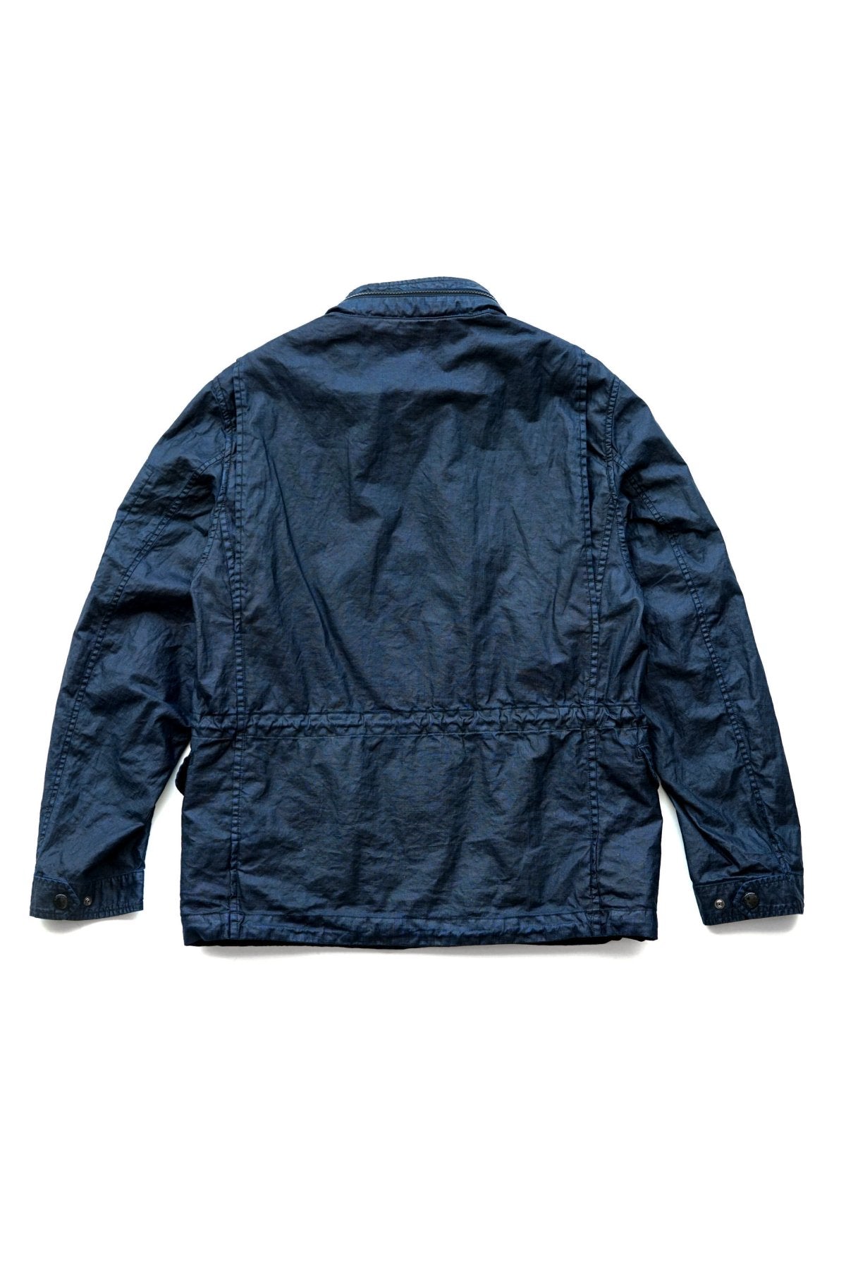 C.P. COMPANY - LINO WAX UTILITY JACKET - TOTAL ECLIPSE