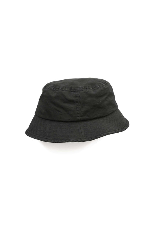 OLD JOE - DISTRESSED BUCKET HAT - BLACK