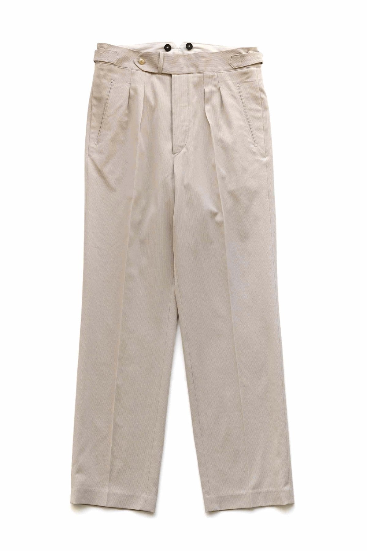 OLD JOE ★★★ - EXCLUSIVE DOUBLE-PLEATED SMARTY TROUSER - MINK