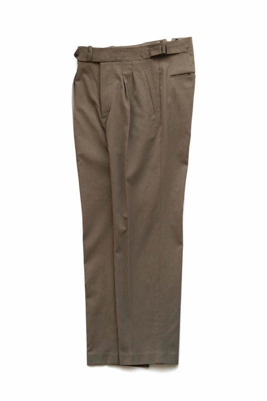 OLD JOE ★★★ - EXCLUSIVE DOUBLE-PLEATED SMARTY TROUSER - SLATE