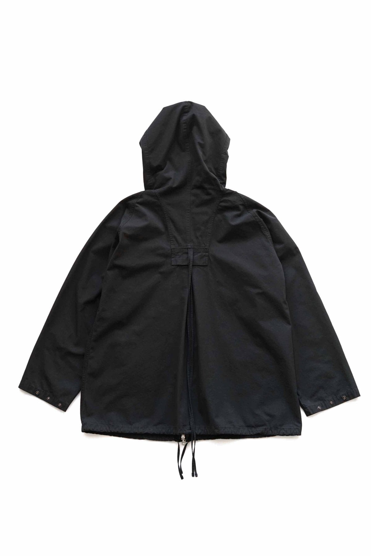 OLD JOE - PATINA NEP CLOTH ANORAK - BLACK