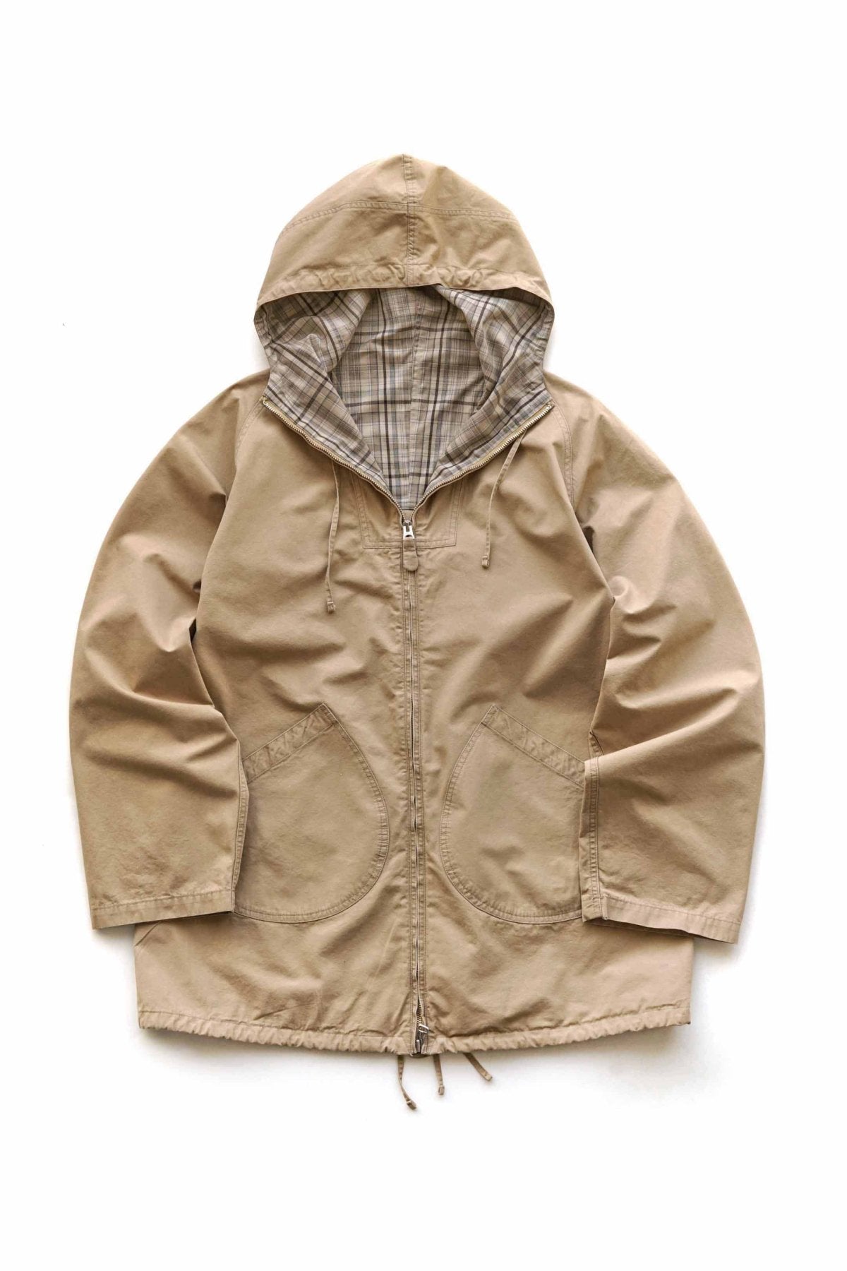 OLD JOE - PATINA NEP CLOTH ANORAK - DUNE