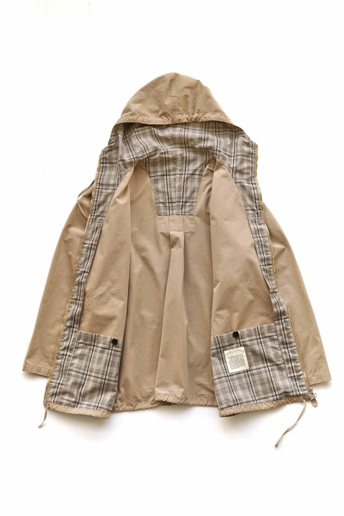 OLD JOE - PATINA NEP CLOTH ANORAK - DUNE