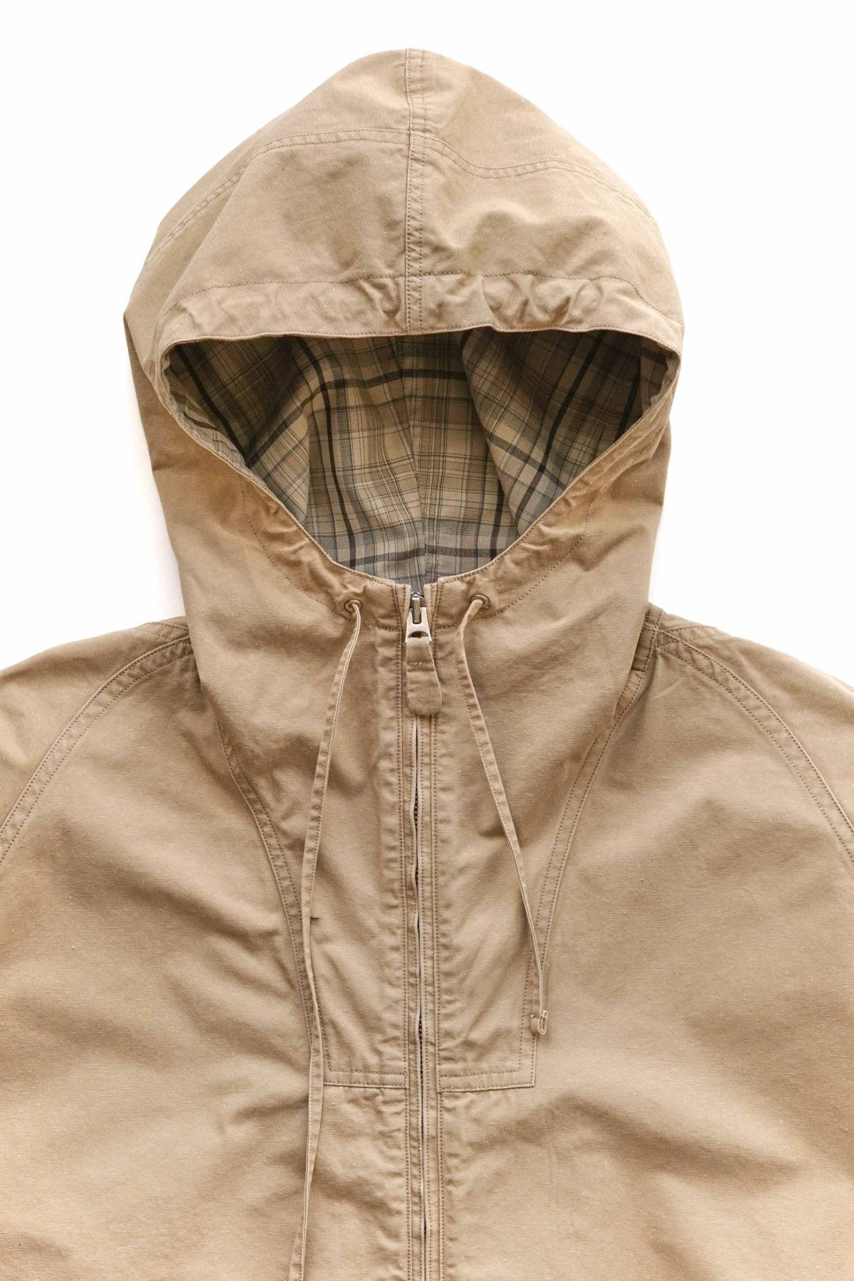 OLD JOE - PATINA NEP CLOTH ANORAK - DUNE