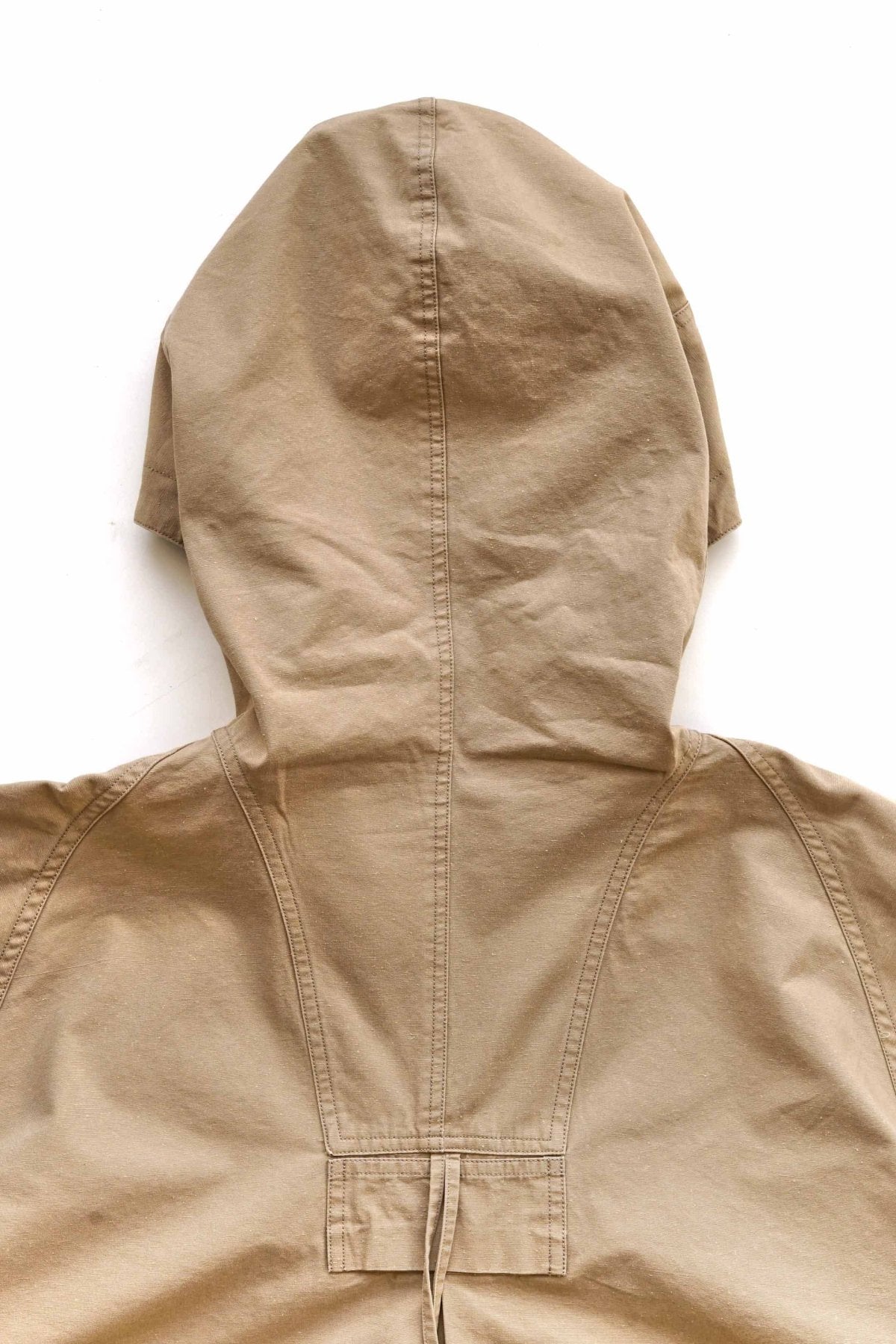 OLD JOE - PATINA NEP CLOTH ANORAK - DUNE