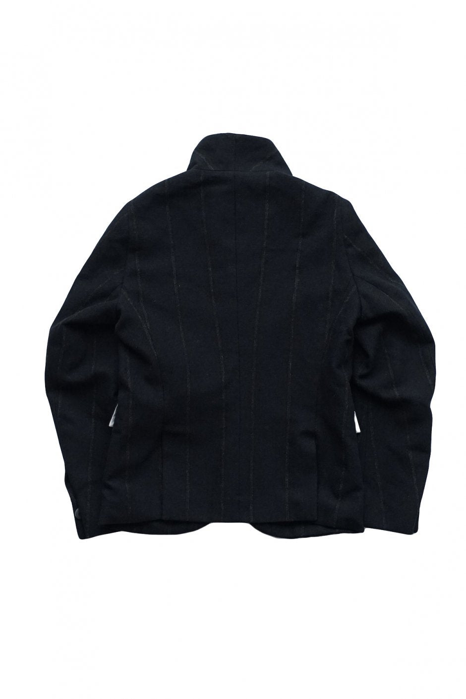 Bergfabel - SHORT TYROL JACKET - BLACK NAVY STRIPE