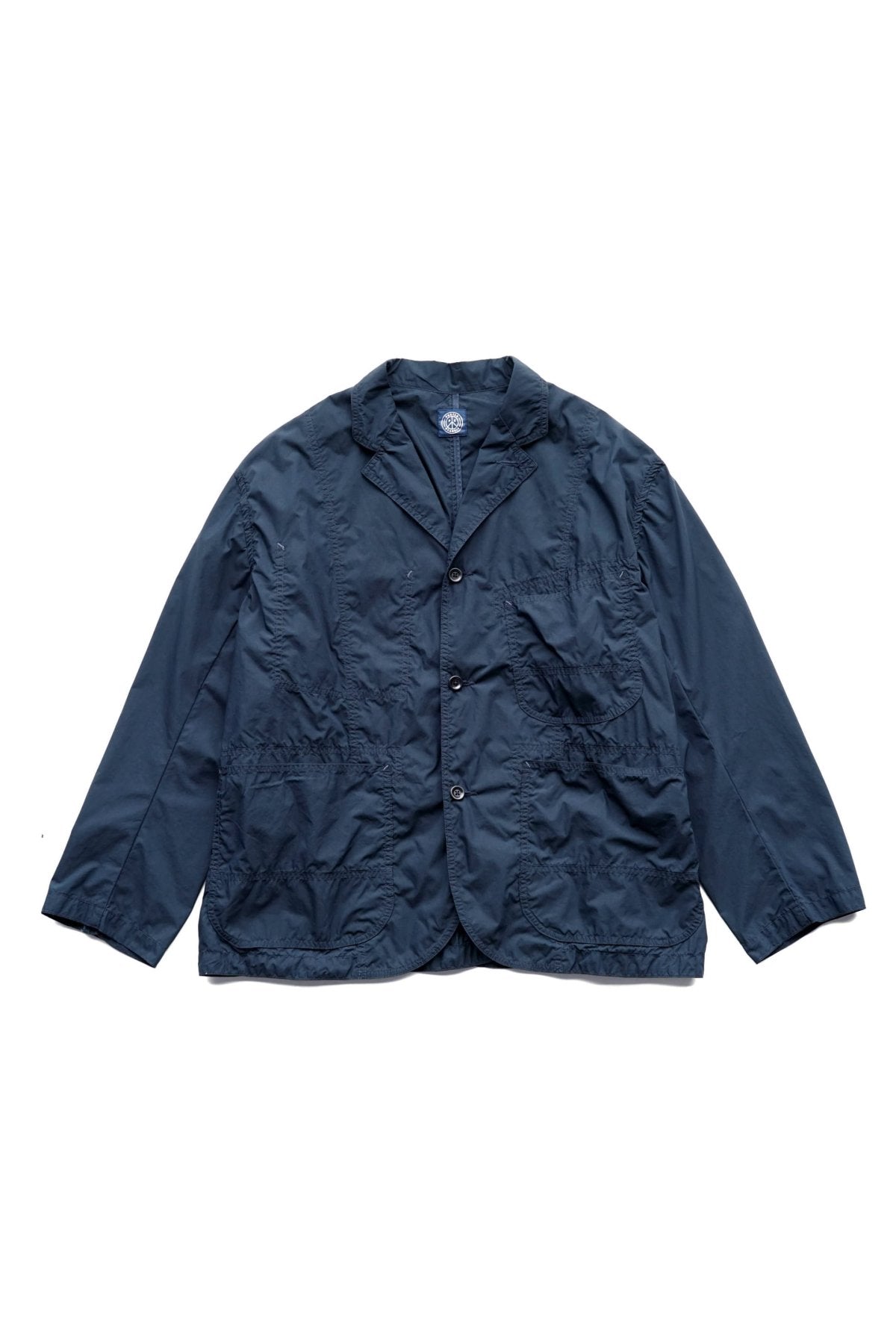 Porter Classic - POPLIN TAILORED JACKET - NAVY