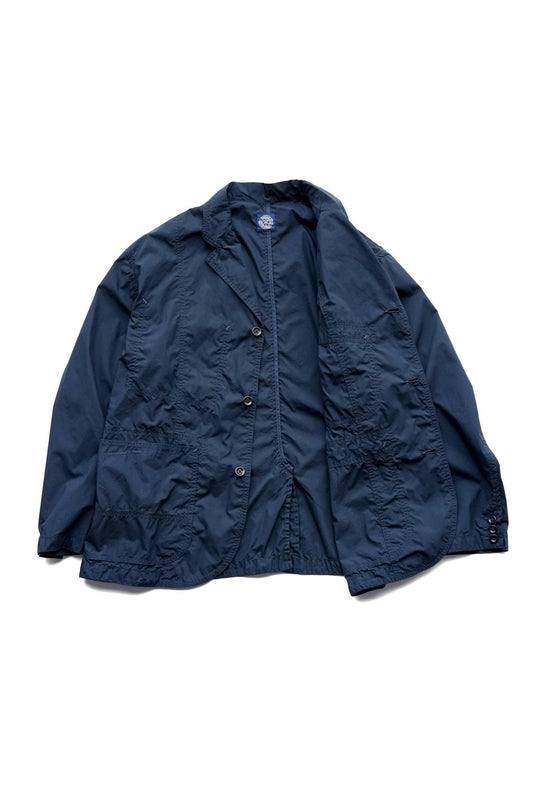 Porter Classic - POPLIN TAILORED JACKET - NAVY