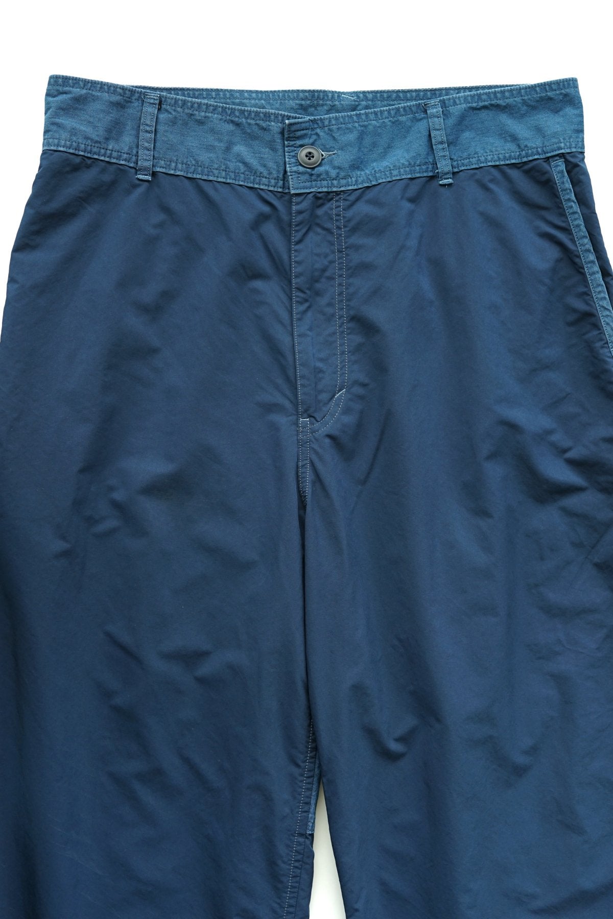 Porter Classic - WEATHER WIDE PANTS - NAVY