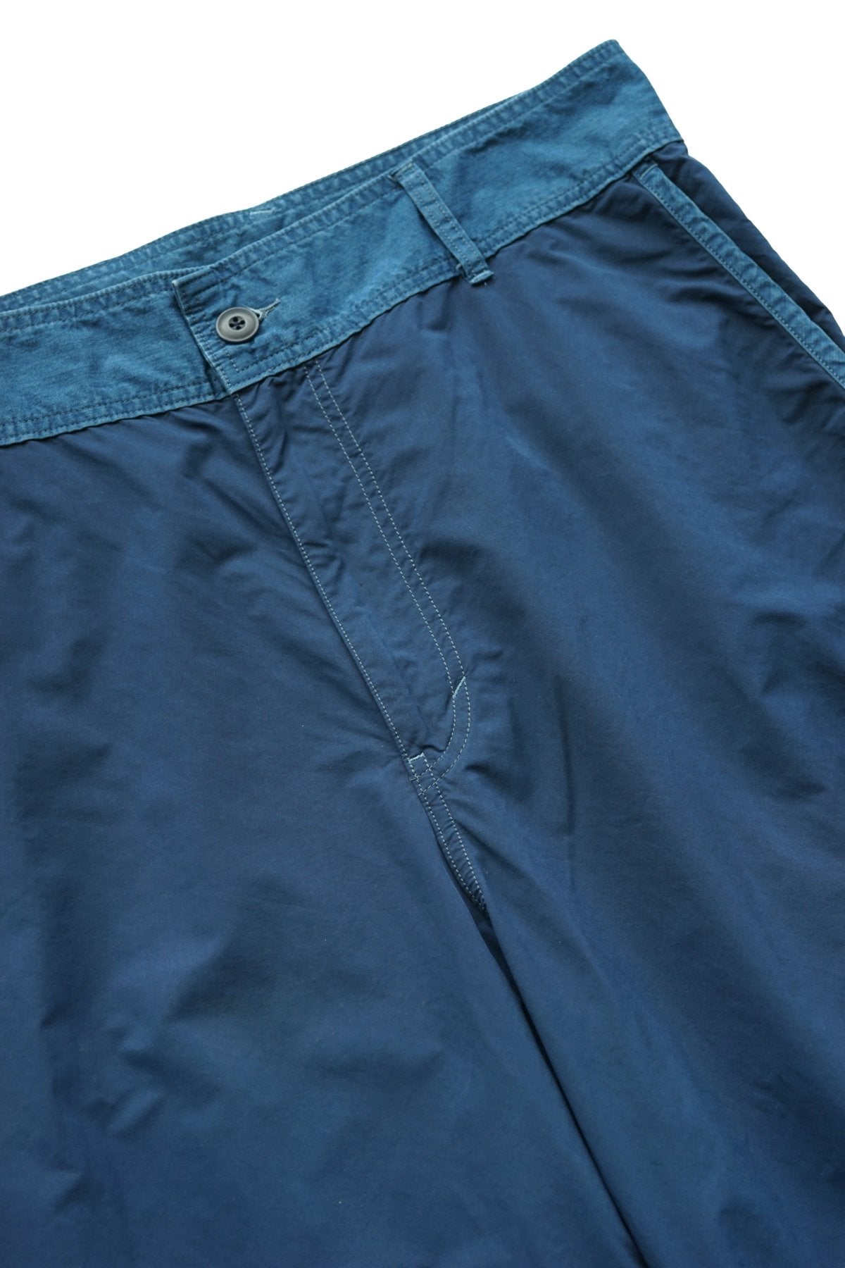 Porter Classic - WEATHER WIDE PANTS - NAVY