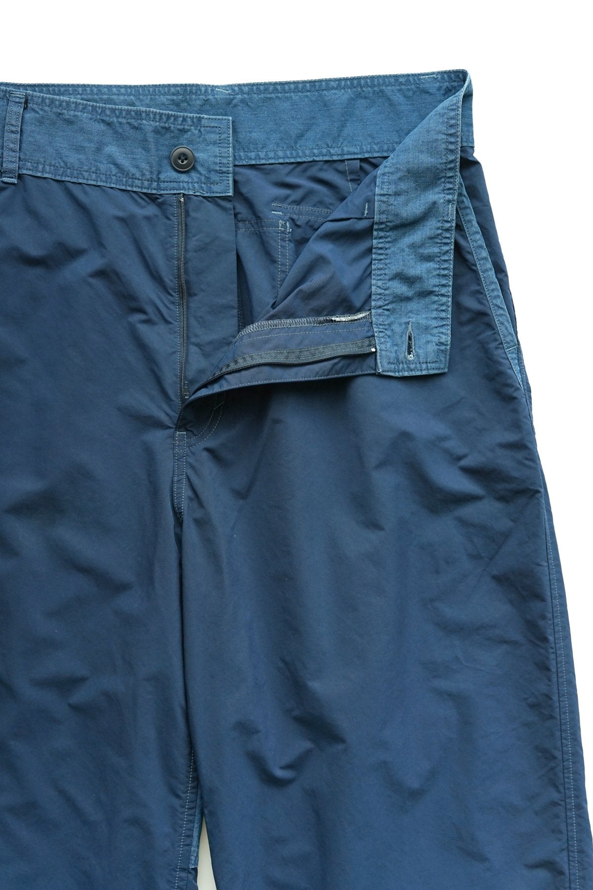 Porter Classic - WEATHER WIDE PANTS - NAVY