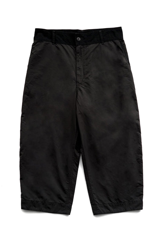 Porter Classic - WEATHER WIDE PANTS - BLACK