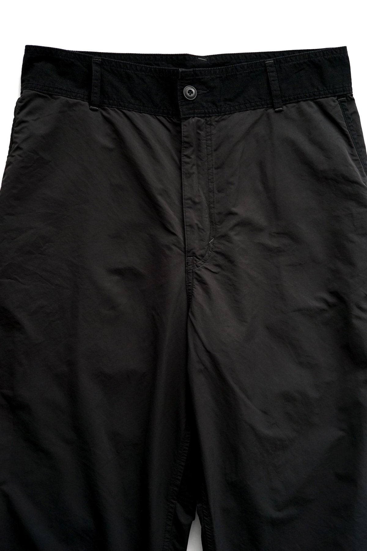 Porter Classic - WEATHER WIDE PANTS - BLACK