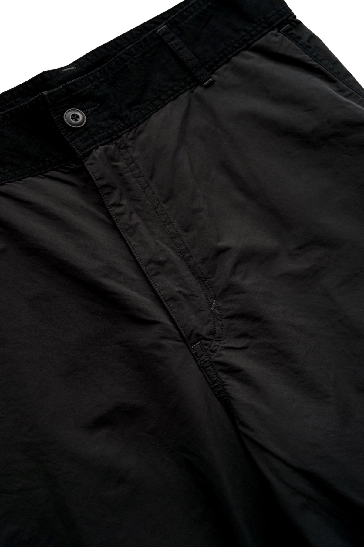 Porter Classic - WEATHER WIDE PANTS - BLACK