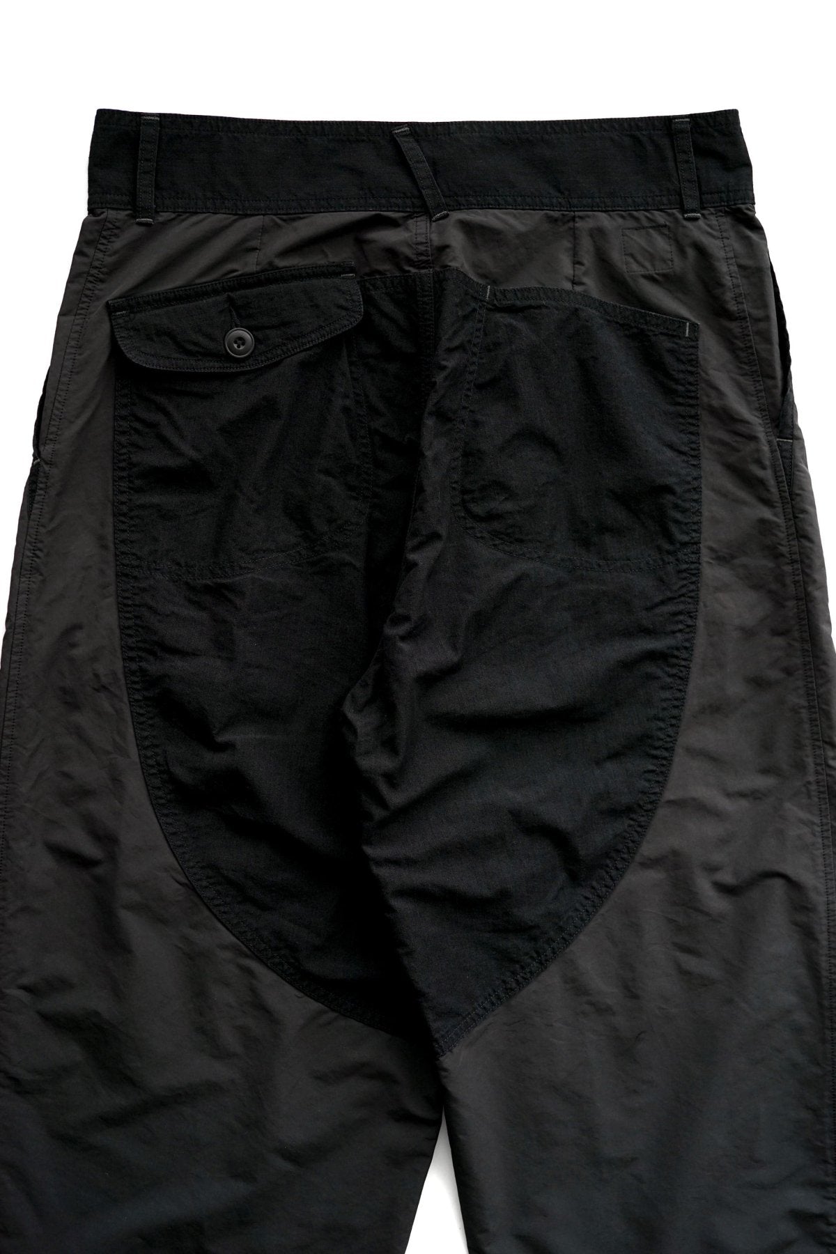 Porter Classic - WEATHER WIDE PANTS - BLACK