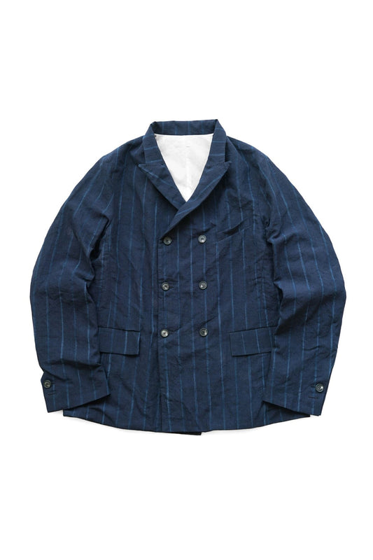 Bergfabel - KARL JACKET - NAVY STRIPE