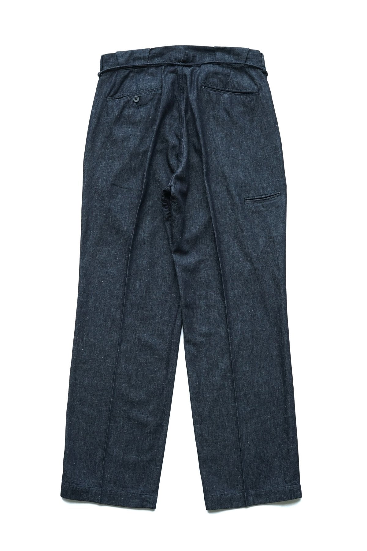 OLD JOE - STRING WAIST WORK TROUSER - INDIGO