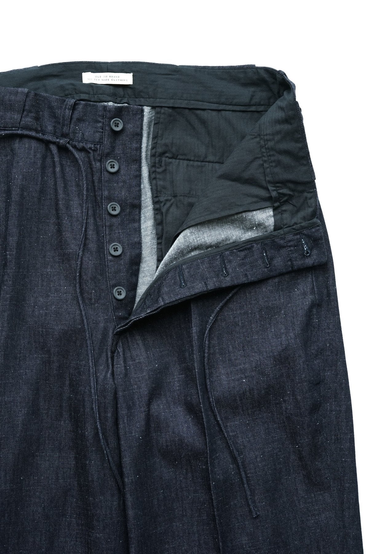 OLD JOE - STRING WAIST WORK TROUSER - INDIGO