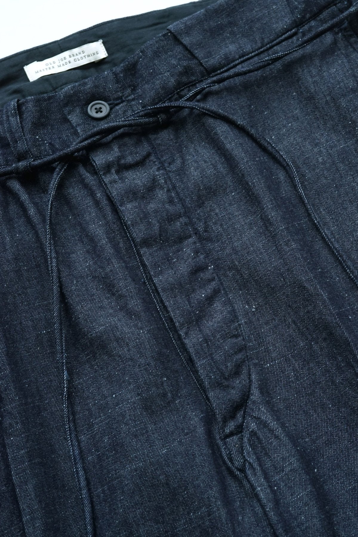 OLD JOE - STRING WAIST WORK TROUSER - INDIGO