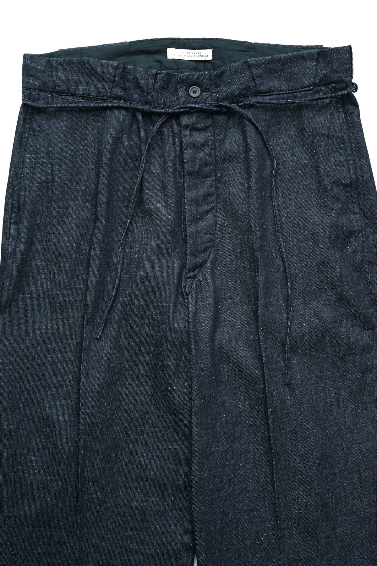 OLD JOE - STRING WAIST WORK TROUSER - INDIGO