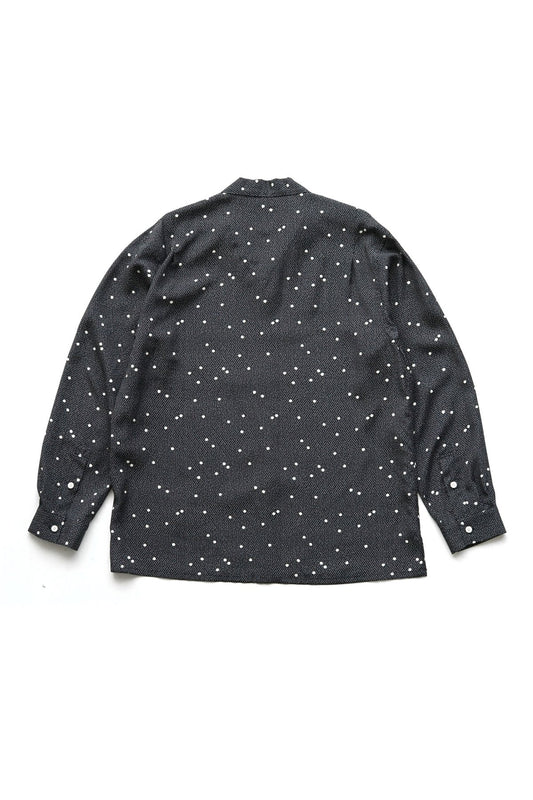 OLD JOE - ORIGINAL PRINTED OPEN COLLAR SHIRTS (CALICO) Long-sleeve - NOCTURNE