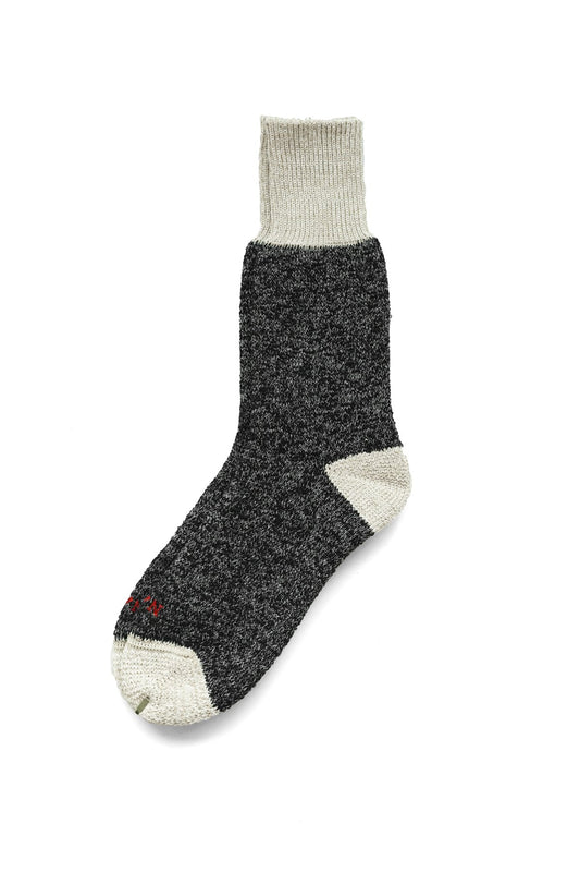 ◯ Nigel Cabourn - PILE 2TONE SOCKS - NAVY