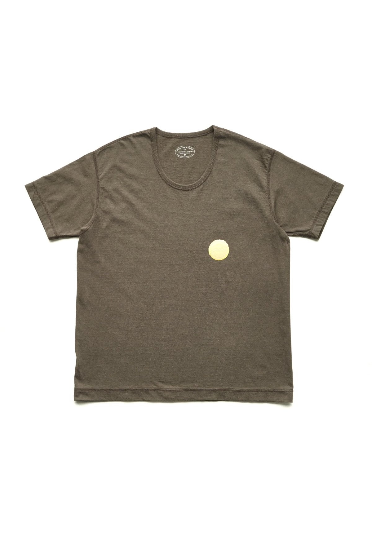 OLD JOE - TUBE TEE (ROUND-NECK) - ESPRESSO