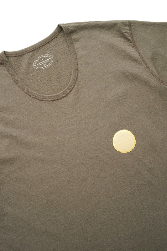 OLD JOE - TUBE TEE (ROUND-NECK) - ESPRESSO