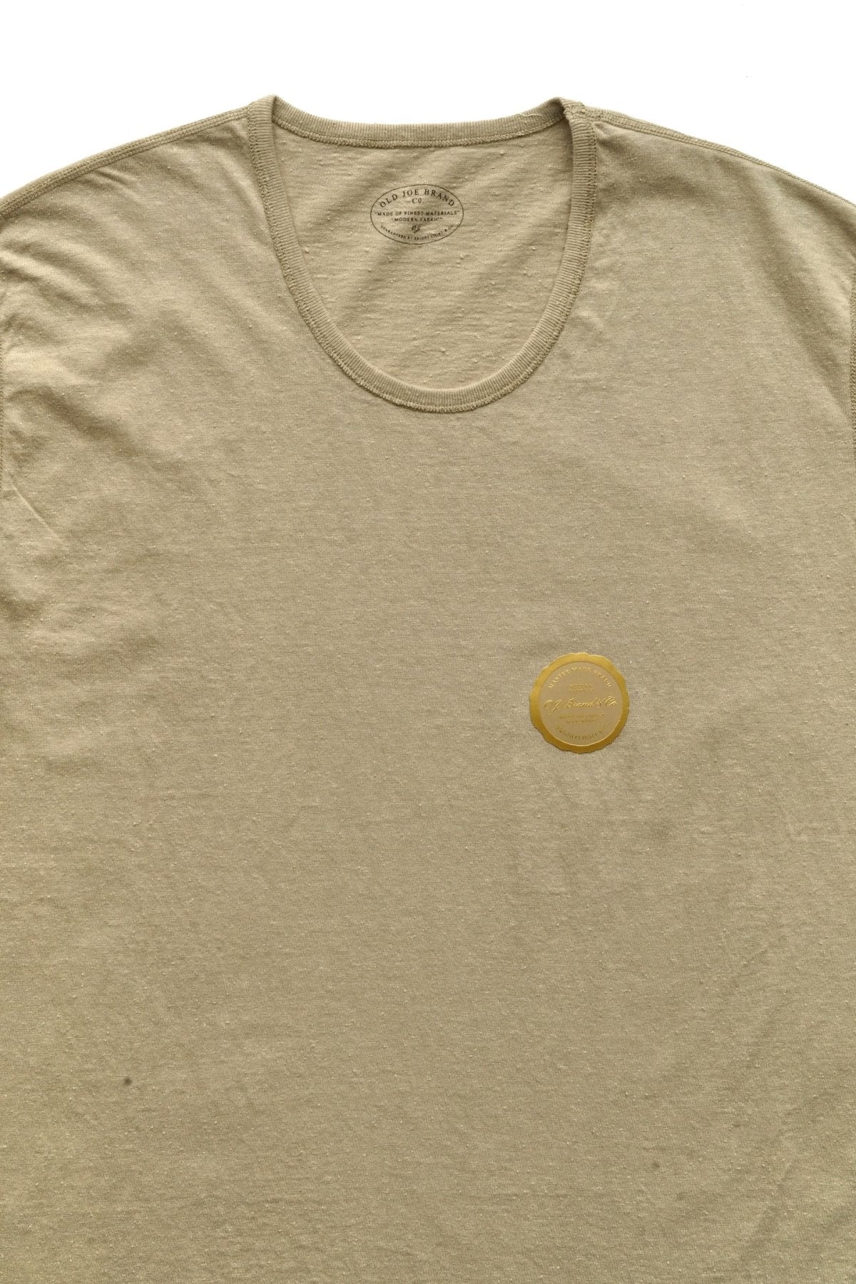 OLD JOE - TUBE TEE (ROUND-NECK) - DUNE