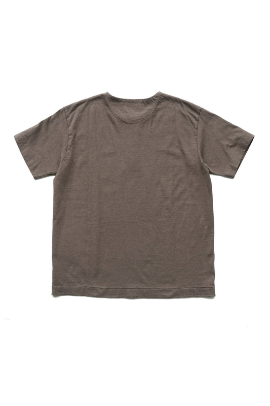 OLD JOE - TUBE TEE (HENRY-NECK) - ESPRESSO