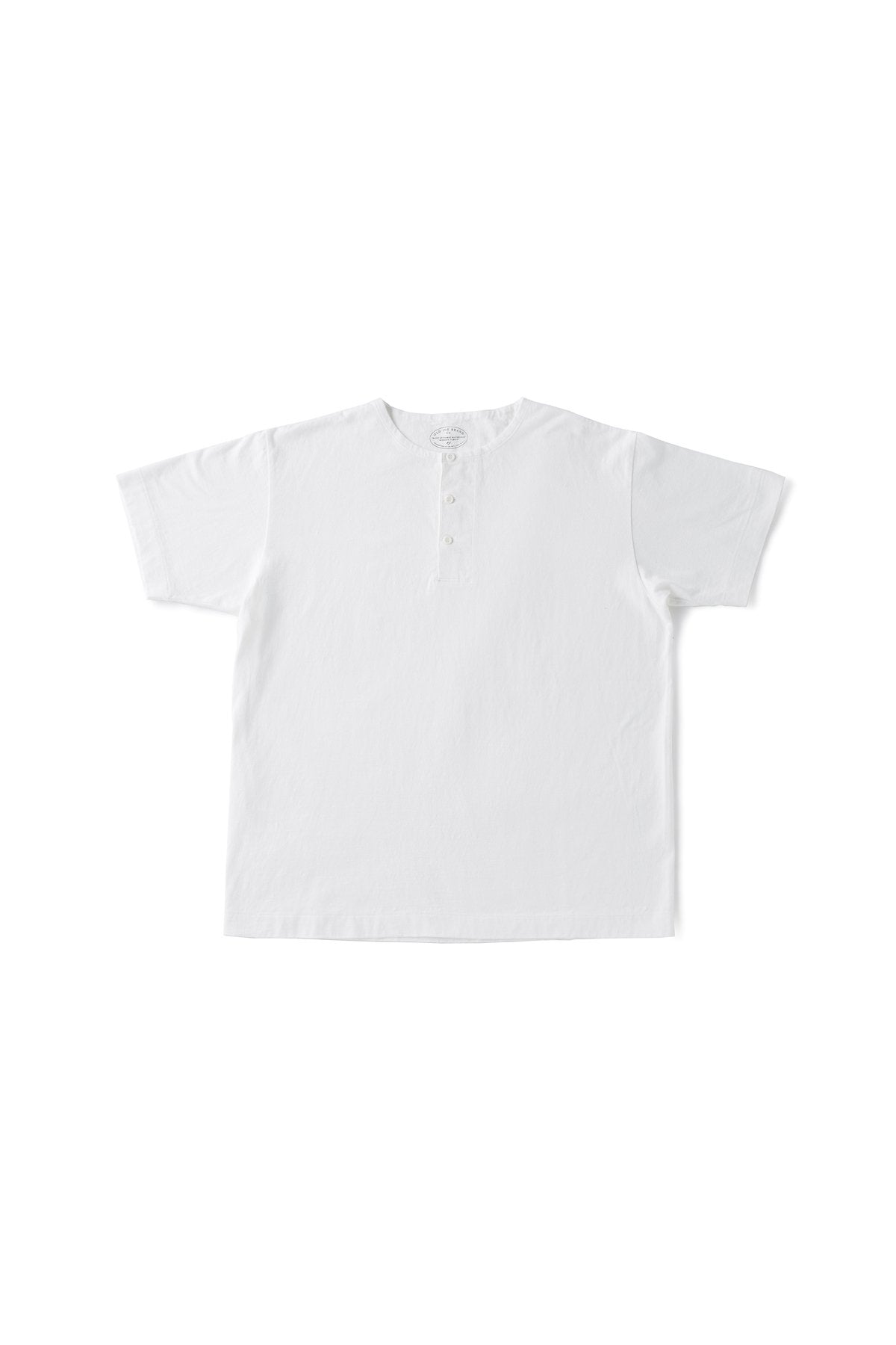 OLD JOE - TUBE TEE (HENRY-NECK) - OFF WHITE