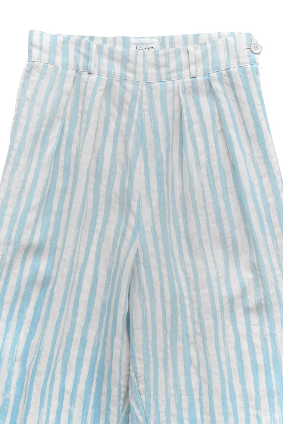 humoresque - wide pants - stripe - light blue