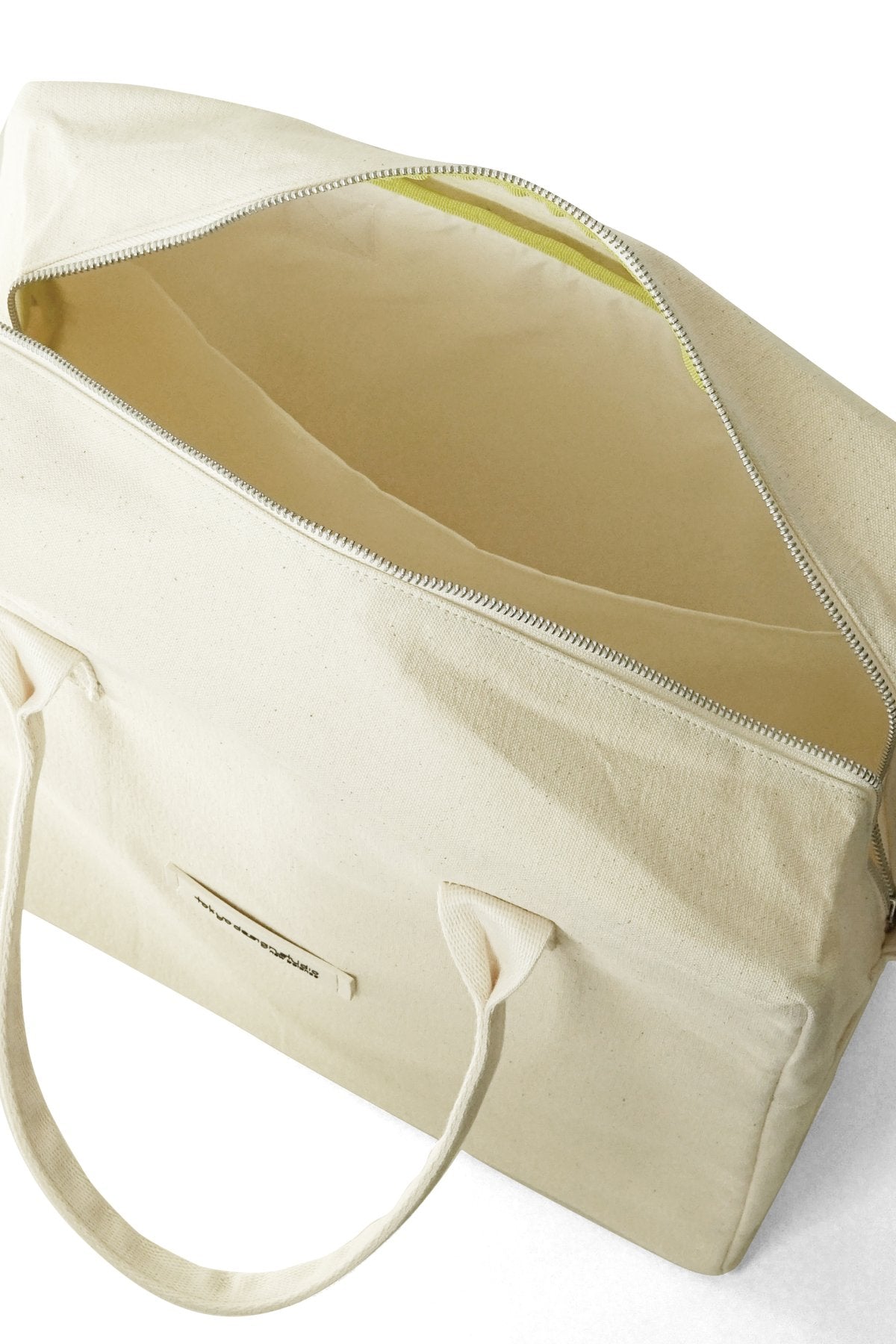 TOKYO DESIGN STUDIO New Balance - Organic Cotton Canvas Boston Bag - OFF WHITE