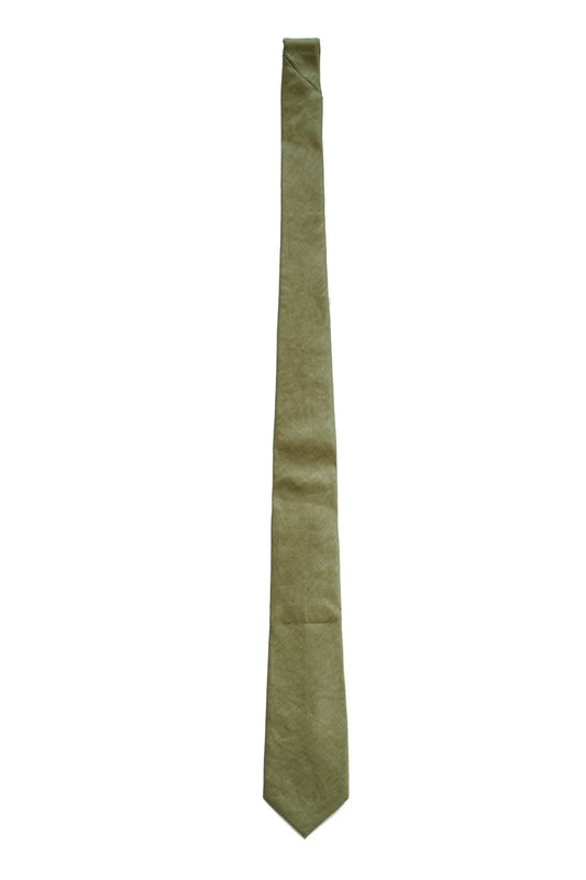 ◯ Nigel Cabourn - TIE LINEN TWILL - GREEN