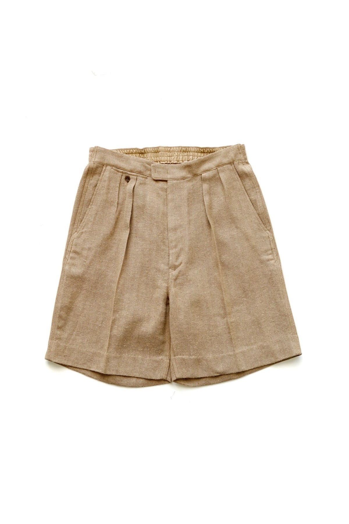 OLD JOE - GATHERING-WAIST SPORTING TROUSER - DUNE