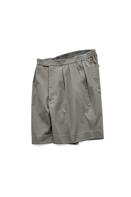 OLD JOE - GATHERING-WAIST SPORTING TROUSER - SLATE