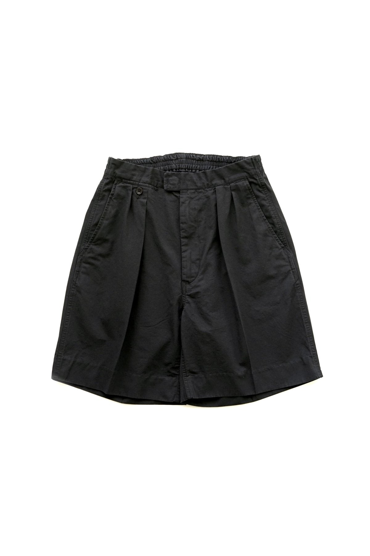 OLD JOE ★ ★★- EXCLUSIVE GATHERING-WAIST SPORTING TROUSER - BLACK