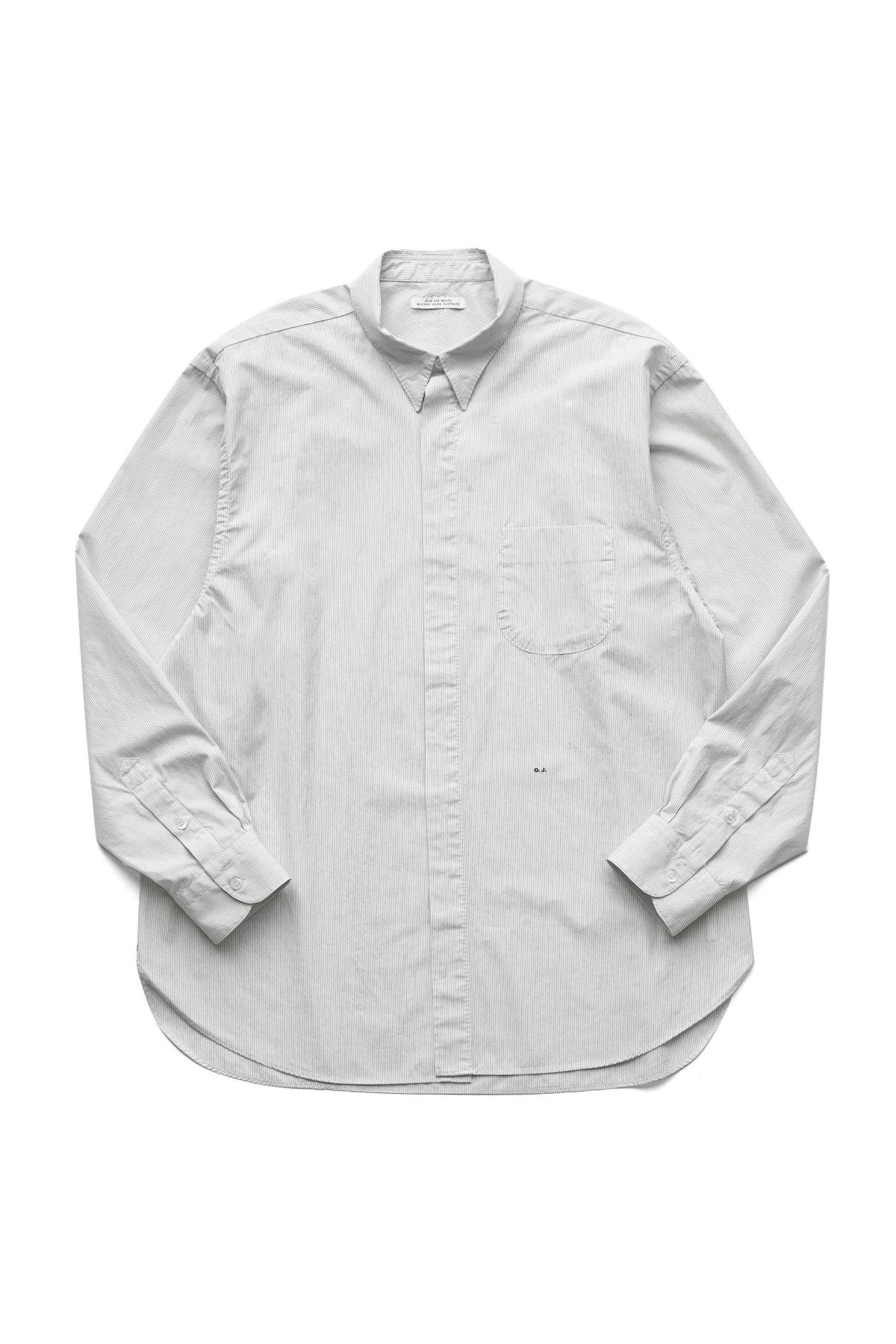 OLD JOE - HIDDEN BUTTON COLLAR SHIRTS - PIN STRIPE