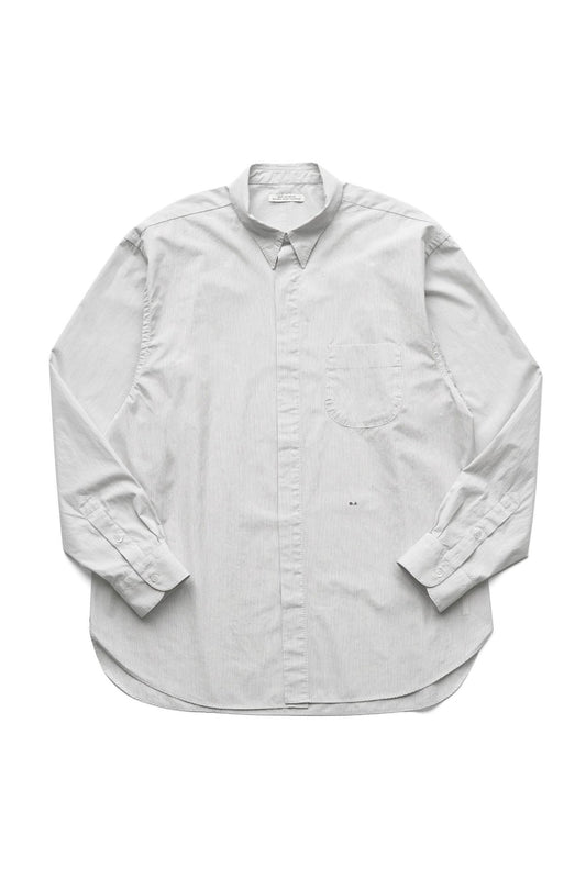 OLD JOE - HIDDEN BUTTON COLLAR SHIRTS - PIN STRIPE