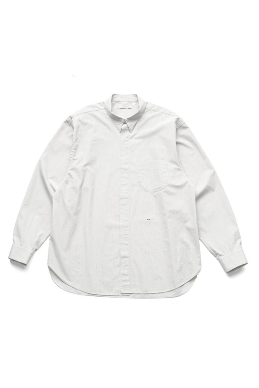 OLD JOE - HIDDEN BUTTON COLLAR SHIRTS - PIN STRIPE