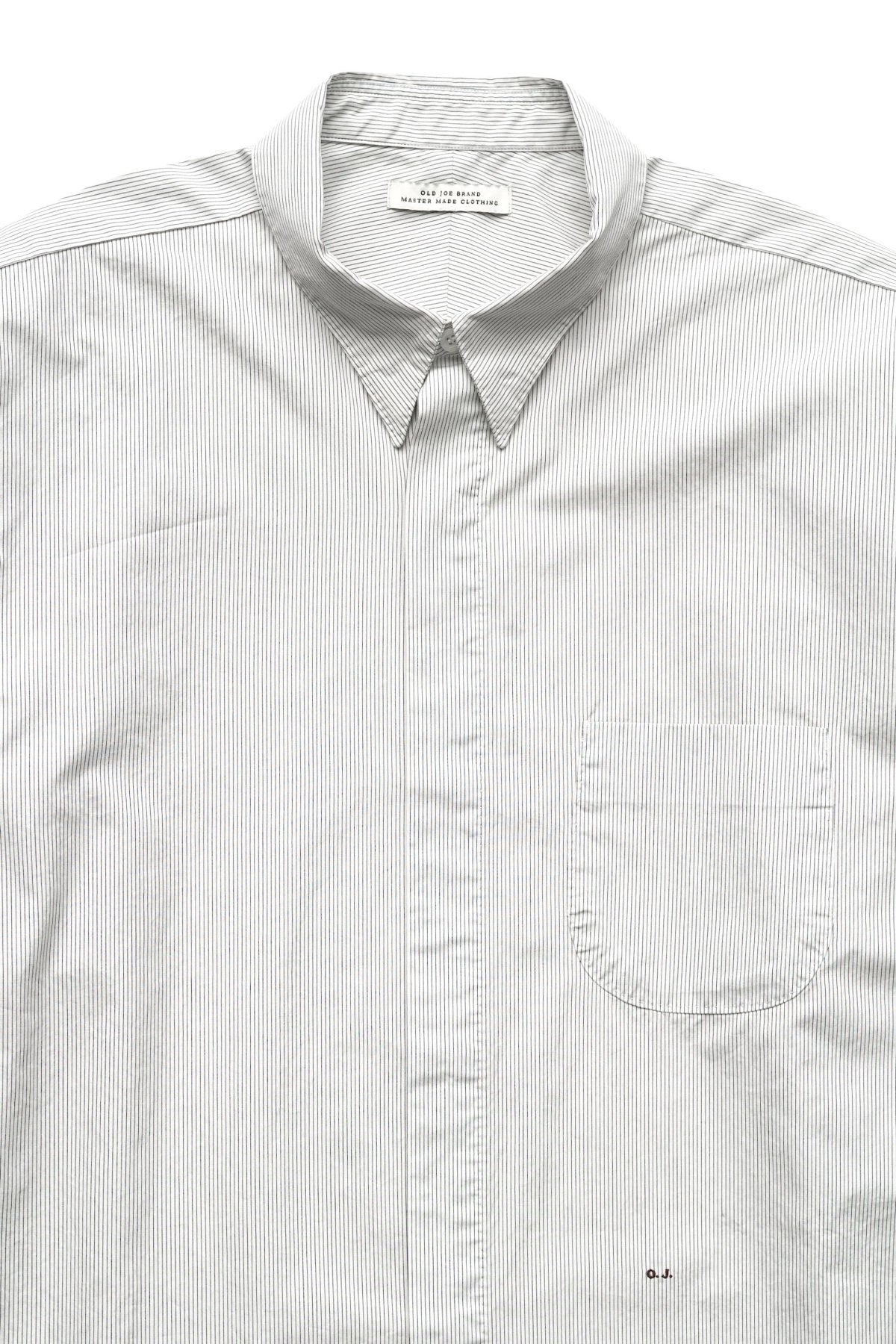 OLD JOE - HIDDEN BUTTON COLLAR SHIRTS - PIN STRIPE