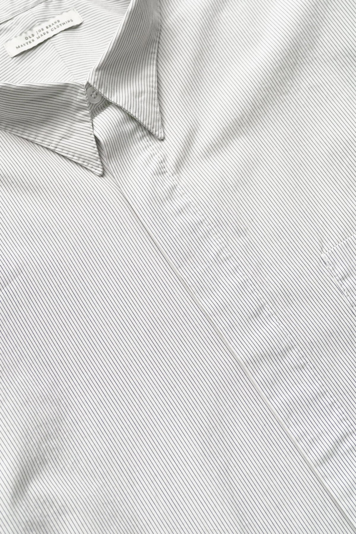 OLD JOE - HIDDEN BUTTON COLLAR SHIRTS - PIN STRIPE